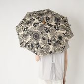 Tokyo noble/綿麻の日傘　大花柄